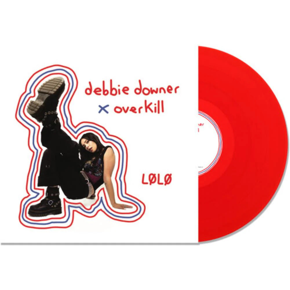 DEBBIE DOWNER X OVERKILL LP RED